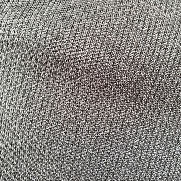 Black Ribbed T-Shirt - Picture 2 of 3